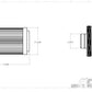 Aeromotive Stainless 40 Micron Filter Male AN-08