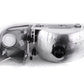 Anzo 1993-1997 Ford Ranger Crystal Headlights Chrome w/ Corner Lights 2pc