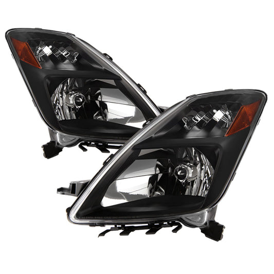 SPYDER xTune Toyota Prius Halogen Models Only 04-06 OEM Style Headlights - Black HD-JH-TPRI04-AM-BK 9035937