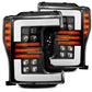 AlphaRex 17-19 Ford F-250 SD NOVA LED Proj Headlights Plank Style Gloss Blk w/Activ Light/Seq Signal 880100 *Discontinued