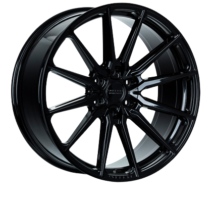 Vossen HF6-1 24x10 / 6x139.7 / ET25 / Deep Face / 106.1 - Gloss Black Wheel