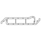 Cometic Gasket Cometic Ford 8BA/8CM Flathead V8 .060in KF Oil Pan Gasket C15129