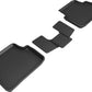 3D MAXpider 18-21 Volkswagen Tiguan Kagu 2nd Row Floormats - Black L1VW10621509