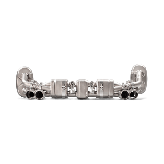 Akrapovic 12-15 Porsche 911 Carrera S/4/4S/GTS (991) Slip-On Line (Titanium) w/ Titanium Tips S-PO991SO-HT/1