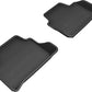 3D MAXpider 2019-2020 BMW 3 Series (G20) Kagu 2nd Row Floormats - Black L1BM10321509