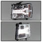 Spyder Chevy Silverado 1500 07-13 V2 Projector Headlights - LED DRL - Chrome PRO-YD-CS07V2-DRL-C 5083586