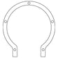 Cometic Gasket Cometic Ford 59A Flathead V8 .015in Fiber Timing Cover Gasket C15134