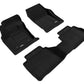3D MAXpider 13-16 Ford Fusion Elegant 1st 2nd Row - Floor Mat Set (Black) L1FR06004709
