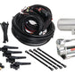 AIRLIFT 3H(1/4"Air Line,5 Gallon Lightweight Raw Alum.Tank,VIAIR 444C Comp)