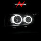 Anzo 2008-2010 Scion Xb Projector Headlights w/ Halo Black