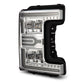 AlphaRex 17-19 Ford F-250/350/450/550 Super Duty NOVA-Series LED Proj Headlights Chrome w/SS & SBDRL 880347 *Discontinued