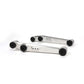 BLOX Racing 90-01 Integra, 89-95 Civic, CRX, Del Sol V2 Billet Rear LCA Poly Bushings - Raw BXSS-21203-RAW-V2