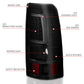 ANZO 1999-2002 Chevy Silverado 1500 LED Taillights Plank Style Black w/Smoke Lens 311331