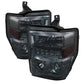 SPYDER Xtune Ford F250/350/450 Super Duty 08-10 Projector Headlights LED Halo Smoke PRO-JH-FS08-LED-SM 5076281