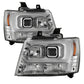 Spyder 07-14 Chevy Suburban/1500/2500/Tahoe V2 Projector Headlights Chrome PRO-YD-CSUB07V2-DRL-C 5082572