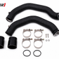 SPDZ1 Aluminum Charge Pipe Upgrade Kit | BMW M3, M4 & M2 Competition S55 | F80 F82 F83 F87 | 2015-2020 | Black