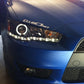 Spyder Mitsubishi Lancer/EVO-10 08-14 Projector Halogen Model- LED Halo DRL Blk PRO-YD-ML08-DRL-BK 5039392