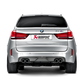 Akrapovic 15-17 BMW X5M (F85) Evolution Line Cat Back (Titanium) w/ Carbon Tips S-BM/T/1