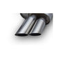 Ford Racing 2013-2014 Mustang GT Axle Back QUAD TIP Mufflers with Rear Lower VALENCE M-5230-MSVTCD