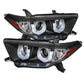 Spyder Toyota Highlander 11-13 Projector Headlights 3D DRL Blk PRO-YD-THLAN11-3DDRL-BK 5075055