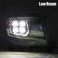AlphaRex 05-11 Toyota Tacoma NOVA LED Projector Headlights Plank Style Alpha Black w/Activ Light/DRL 880742 *Discontinued