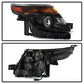 SPYDER xTune 11-15 Ford Explorer OEM Style Halogen Headlights - Black (HD-JH-FEXP11-AM-BK) 9042416