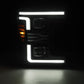 AlphaRex 17-19 Ford F-250/350/450/550 Super Duty LUXX-Series LED Proj Headlights Blk w/SS & SBDRL 880323 *Discontinued