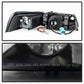 Spyder Ford Mustang 99-04 Projector Headlights LED Halo Blk Smke PRO-YD-FM99-1PC-AM-BSM 5078469