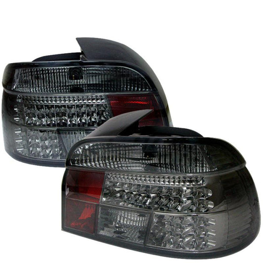 Spyder BMW E39 5-Series 97-00 LED Tail Lights Smoke ALT-YD-BE3997-LED-SM 5000699