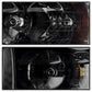 SPYDER Xtune Dodge Ram 1500 02-05 Amber Crystal Headlights HD-JH-DR02-AM-BSM 9030352