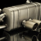 Akrapovic 12-15 Porsche Boxster (981) Slip-On Line (Titanium) w/ Titanium Tips S-PO981SO-HT/1