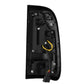 AlphaRex 97-03 Ford F150 / 99-16 Ford F250/F350/F450/F550 LUXX-Series LED Tail Lights - Black/Red 658003 *Discontinued