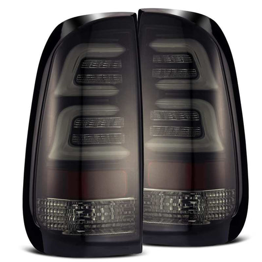 AlphaRex 97-03 Ford F-150 (Excl 4 Door SuperCrew Cab) PRO-Series LED Tail Lights Jet Black 654010 *Discontinued