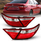 Anzo 2015-2016 Toyota Camry LED Taillights Red/Clear
