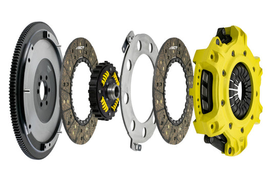 ACT Chevy Camaro/Corvette LS1/LS2/LS3/LS6/LS7 Mod-Twin 10.5 XX Sprung Disc Street Clutch Kit T3SS-G14