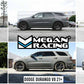Megan Racing Lowering Springs for Dodge Durango 2014-2023 AWD RWD V6 V8 - MR-LS-DDU14V6