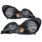 SPYDER Xtune Lexus GS300/GS400/GS430 98-05 Halogen Only Crystal Headlights Black HD-JH-LGS98-BK 9026911