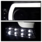 Spyder GMC Sierra 14-16 Projector Headlights Light Bar DRL Black PRO-YD-GS14-LBDRL-BK 5080523