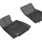 3D MAXpider 2014-2020 Lexus IS Kagu 1st Row Floormat - Black L1LX03411509