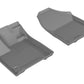 3D MAXpider 2017-2020 Honda Ridgeline Kagu 1st Row Floormat - Gray L1HD08311501