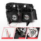 ANZO 04-12 GM Colorado/Canyon/I-Series Crystal Headlights - w/ Light Bar Chrome Housing 4pcs 111559