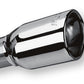 Borla Universal Polished Tip Single Oval Rolled Angle-Cut w/Clamp (inlet 2 1/4in. Outlet 3 5/8 x 2 1 20153