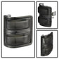 SPYDER xTune Ford Superduty 08-14 F250-F550 Amber LED Mirror Signal Lens - Smoke ACC-LED-FDSD08-MR-SM 9924743