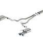 Ford Racing 2024 Mustang 5.0L Sport Non-Active Cat-Back Exhaust w/Valance - Chrome Tip M-5200-M5SCV