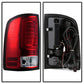 Spyder 07-13 GMC Sierra 1500 V2 Light Bar LED Tail Lights - Red Clear (ALT-YD-GS07V2-LBLED-RC) 5084767