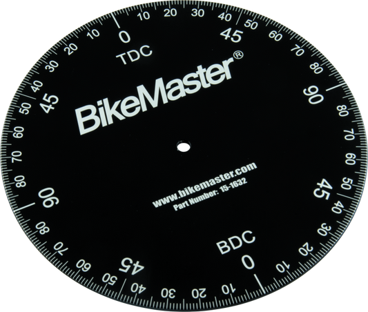 BikeMaster Timing Degree Wheel Aluminum 151639