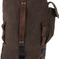 Burly Brand Sissy Bar Backpack Dark Oak B15-1013D