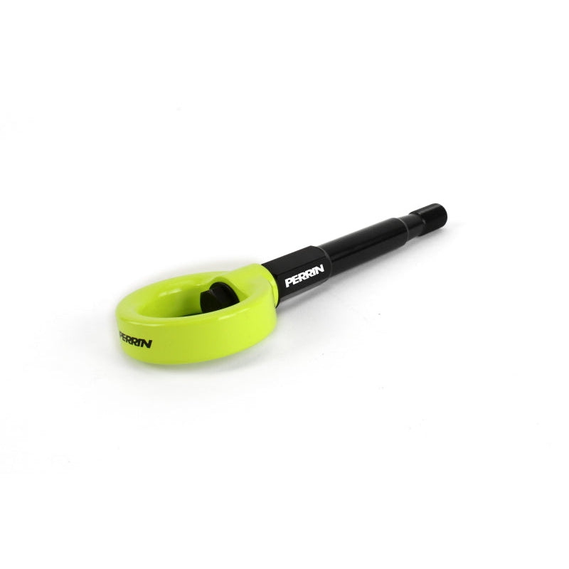 PERRIN Tow Hook Kit Rear Neon Yellow WRX 2008-2014 / STI Hatchback 2008-2014 | PSP-BDY-250NY