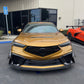 Carbon Fiber Front Bumper Canards - Acura DE5 Integra Type S