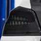 OLM Spec CR Tail Lights (Smoked Lens, Black Base) - 2015-2021 Subaru WRX & STI